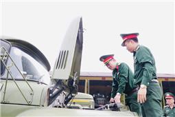 Cục Hậu cần-Kỹ thuật kiểm tra công tác bảo đảm an toàn, phòng chống cháy nổ tại Sư đoàn 3